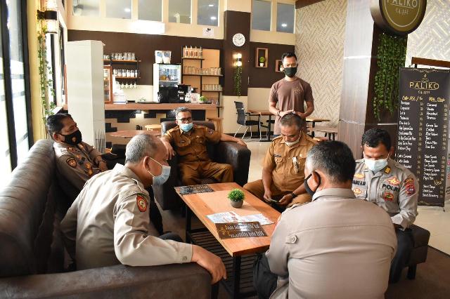 Rombongan Polres Padang Pariaman saat mengunjungi Mall Pelayanan Publik Kota Payakumbuh